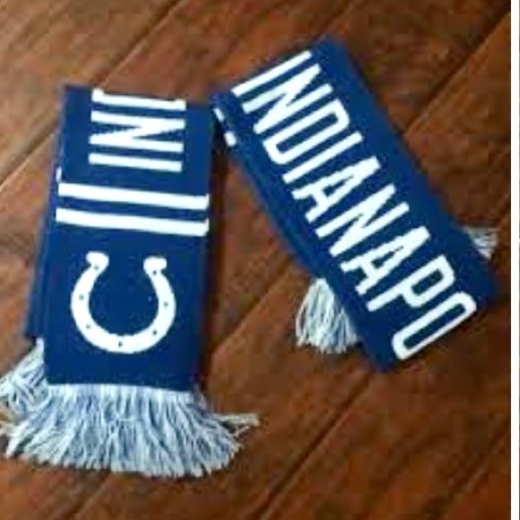 NWOT NFL‎ Indianapolis Colts Winter Scarf - Picture 2 of 6